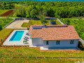 Der Außen, Villa Roža mit Pool, Žminj, Istrien, Kroatien Križanci